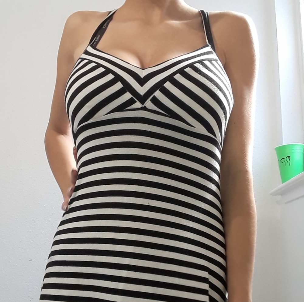 Black n white sundress